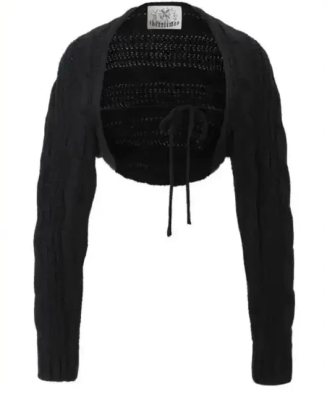 쓰리타임즈 케이블 볼레로 상품이미지1