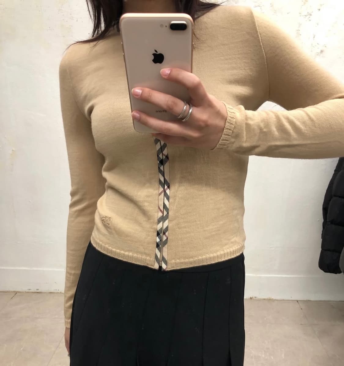 버버리 노바체크 가디건 상품이미지2