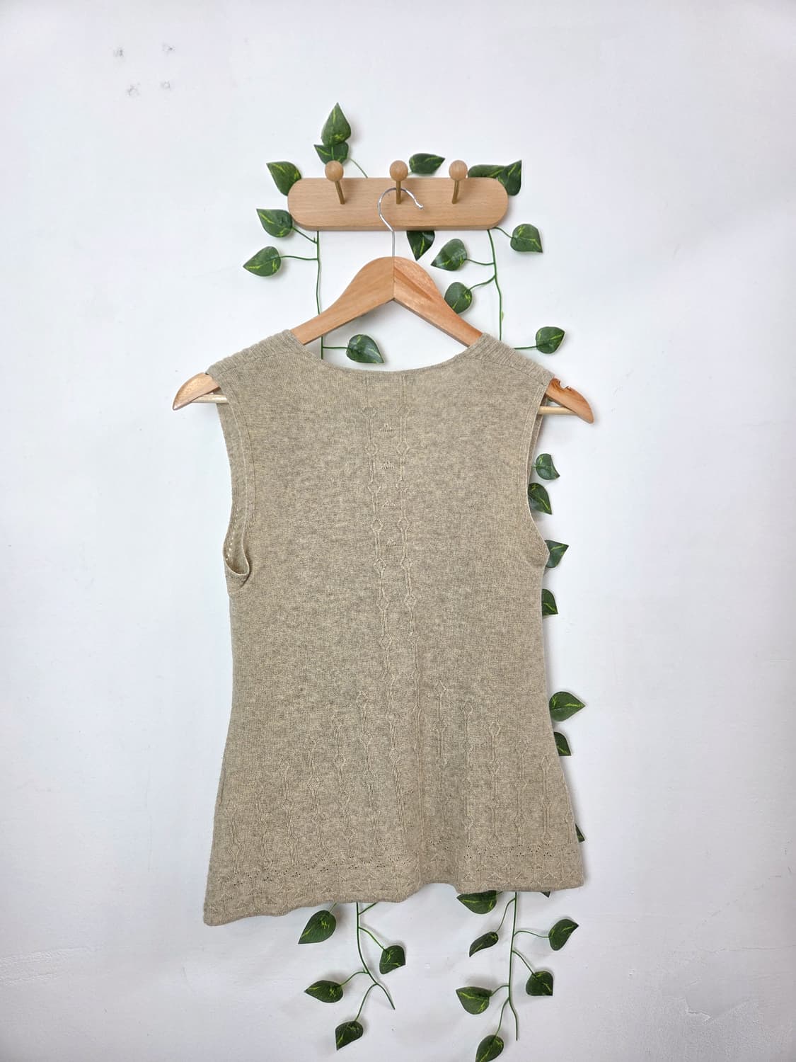 실크 캐시미어 베스트 상품이미지4