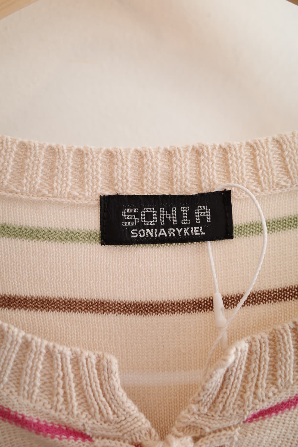 SONIA RYKIEL 소니아 리키엘 스트라이프 니트 탑 상품이미지3