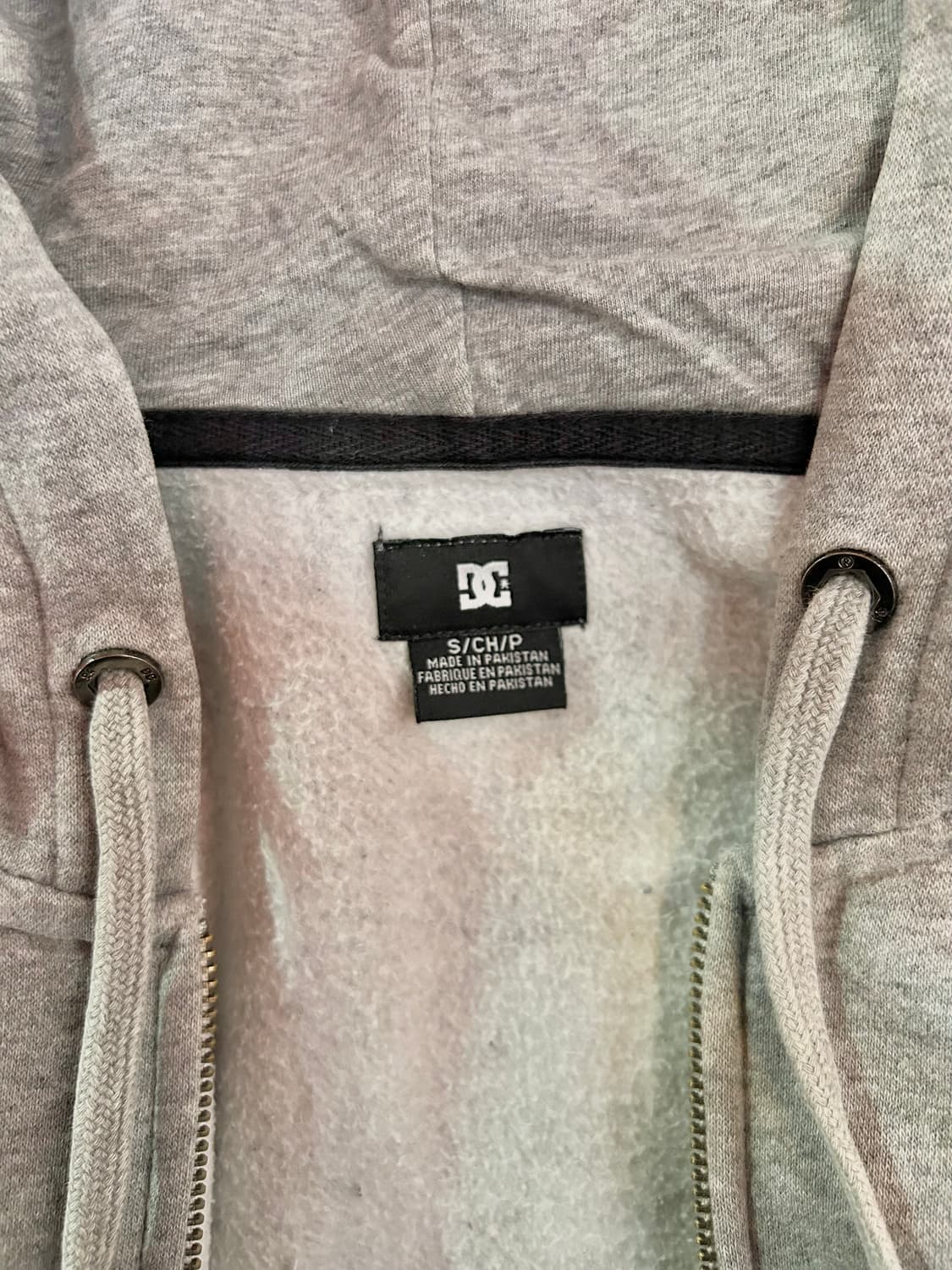 DC shoes hooded zip-up DC 슈즈 빅로고 후드집업 상품이미지3