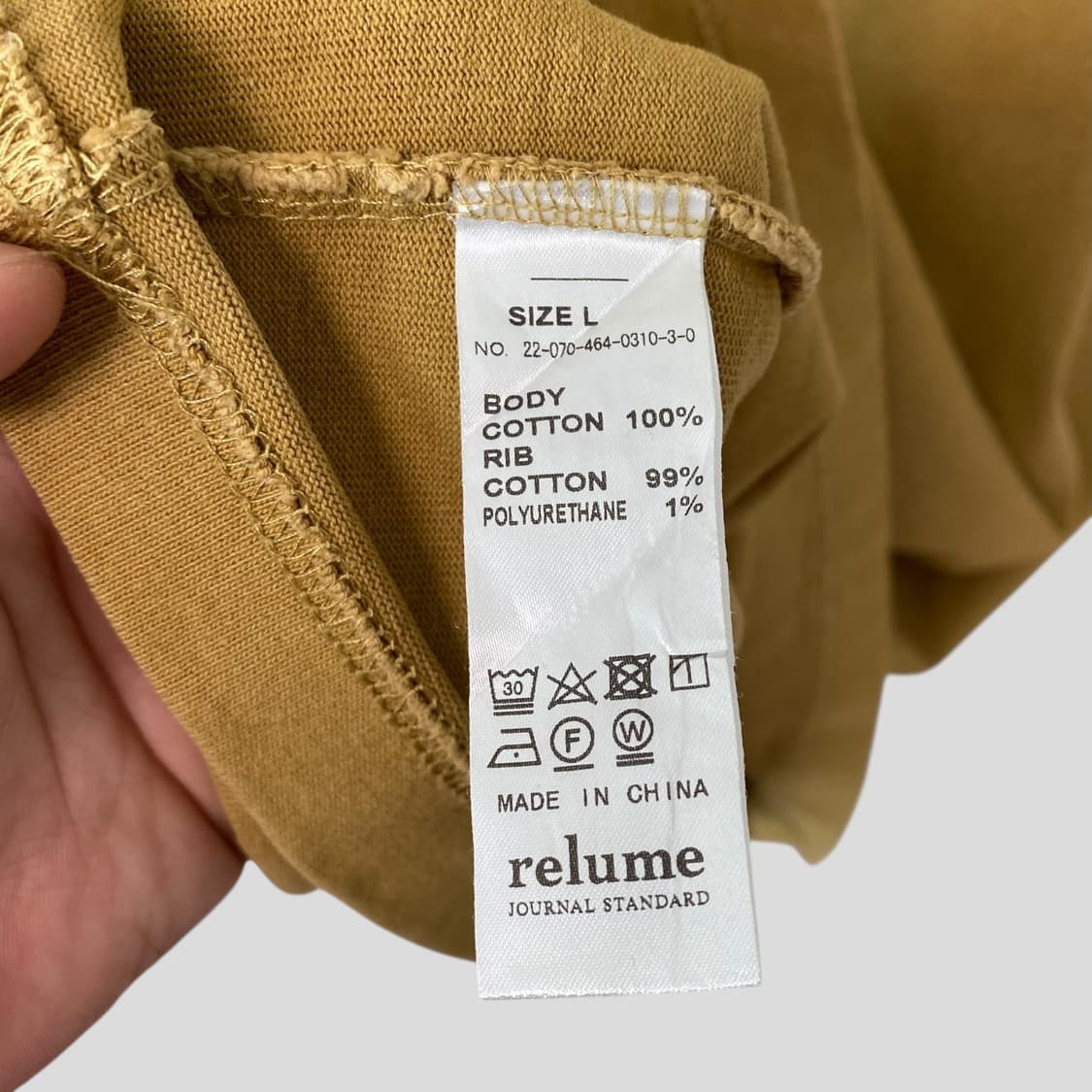 (L)저널스탠다드 헤비웨이트 긴팔티셔츠 상품이미지6