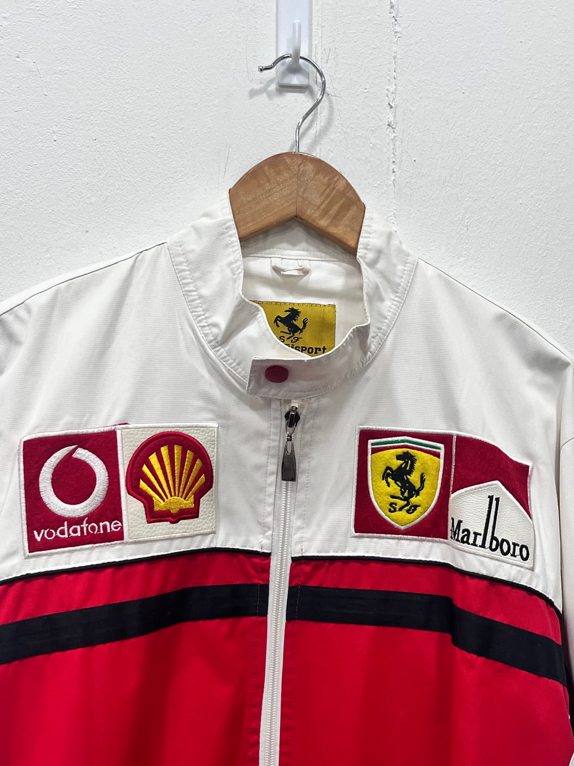 Vintage 페라리 말보로 F1 레이싱 자켓 XL 상품이미지3