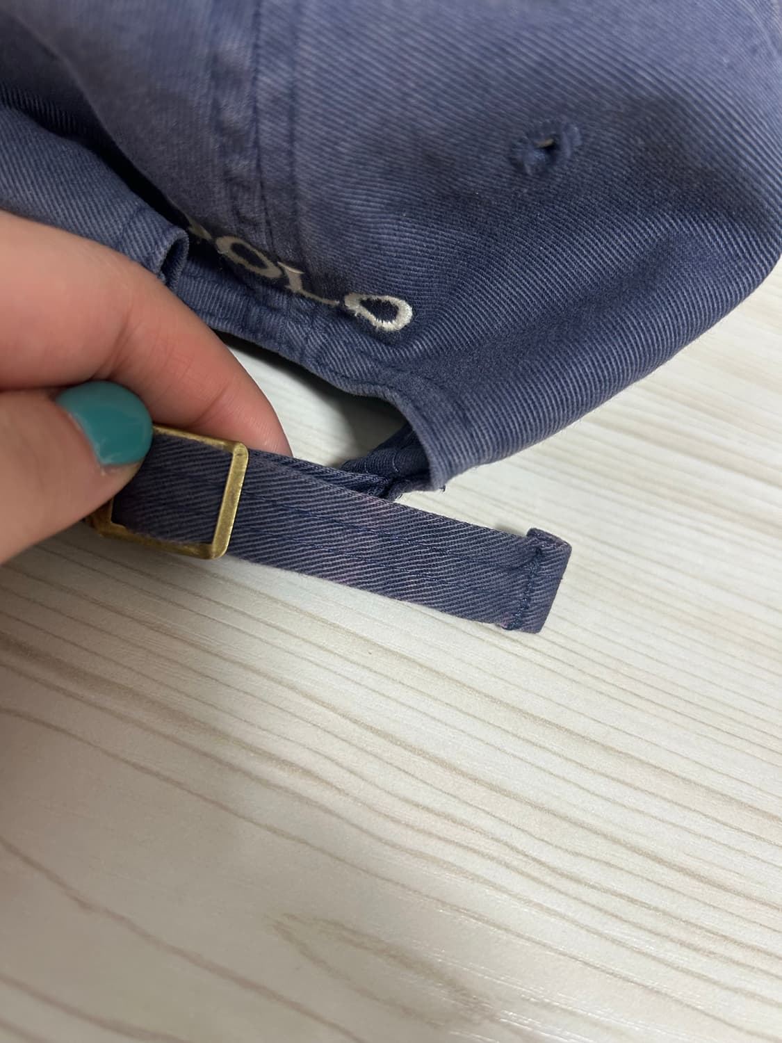 빈티지 폴로 랄프로렌 네이비 볼캡 상품이미지3