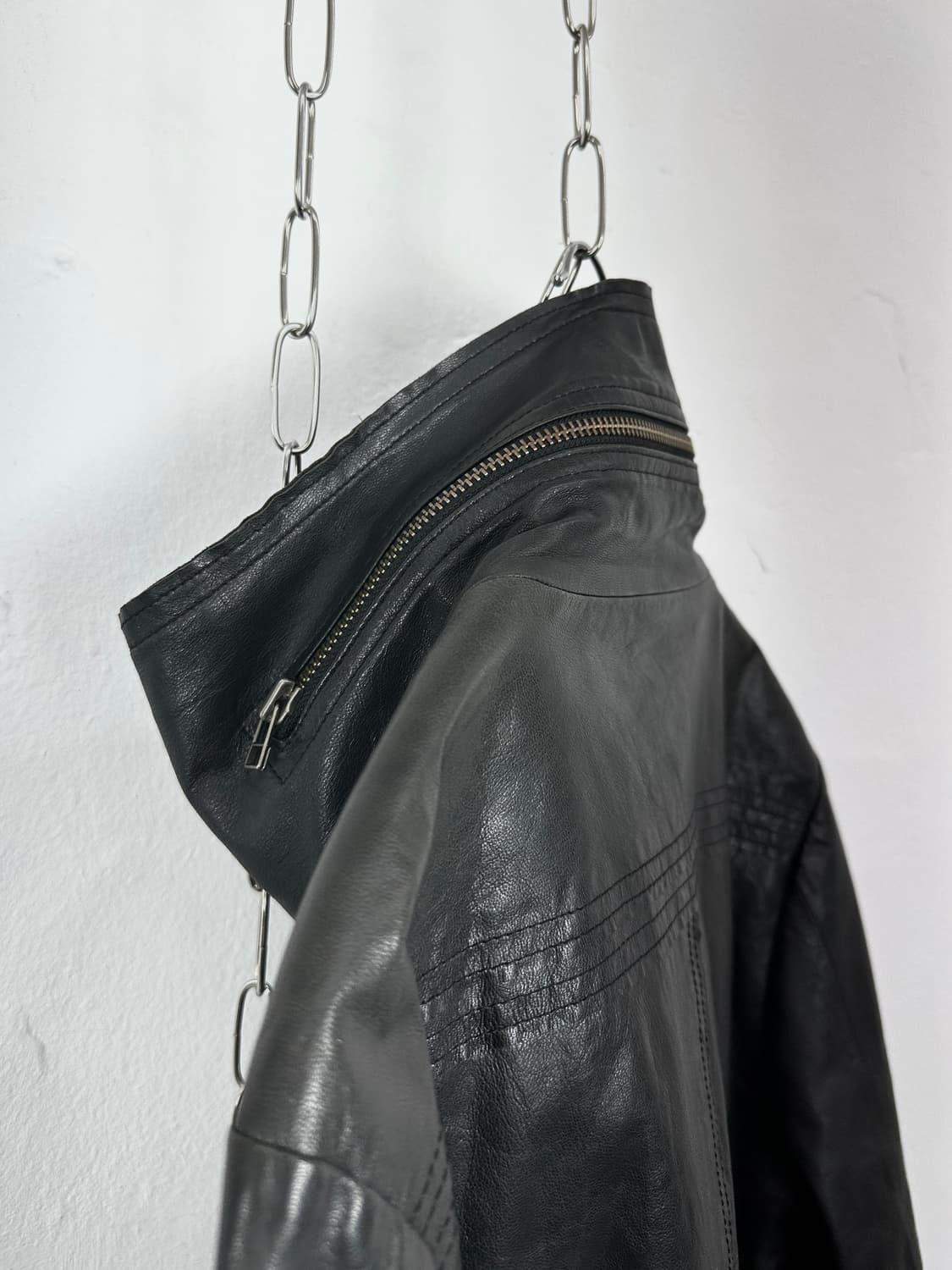 Maniac Works Goat Skin Asymmetric 2-Way 상품이미지5