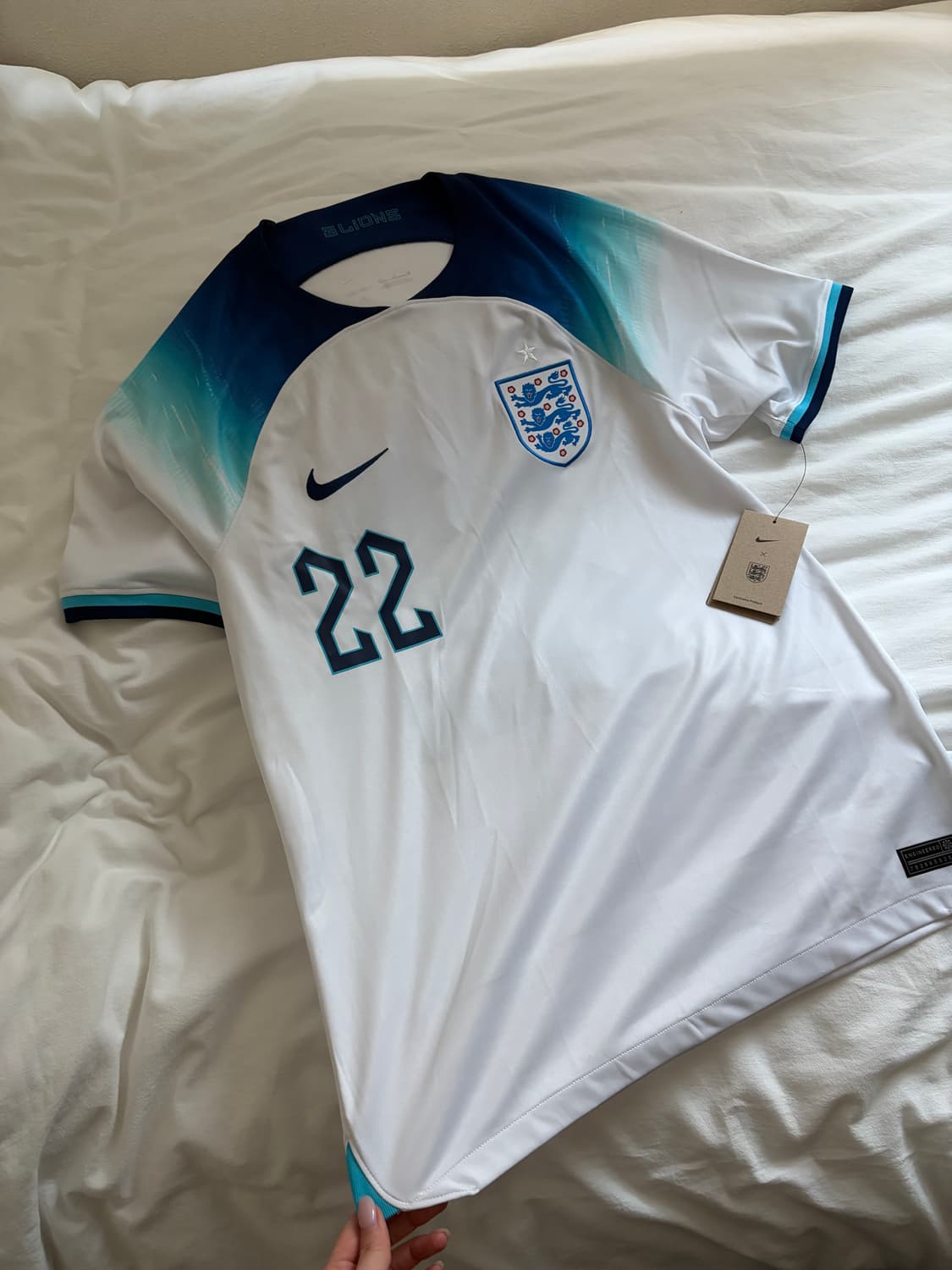 나이키 잉글랜드 국대 유니폼 M 주드벨링엄 마킹 상품이미지2