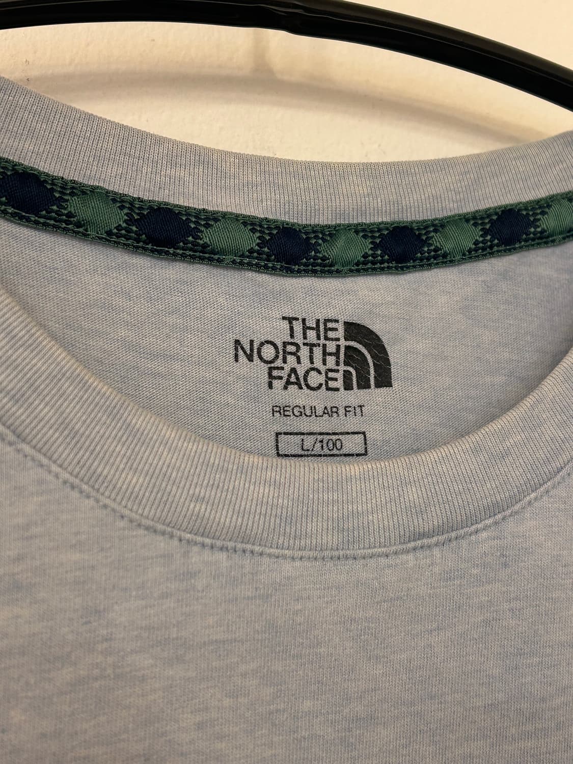 노스페이스 반팔티 L(100) 연하늘 상품이미지3