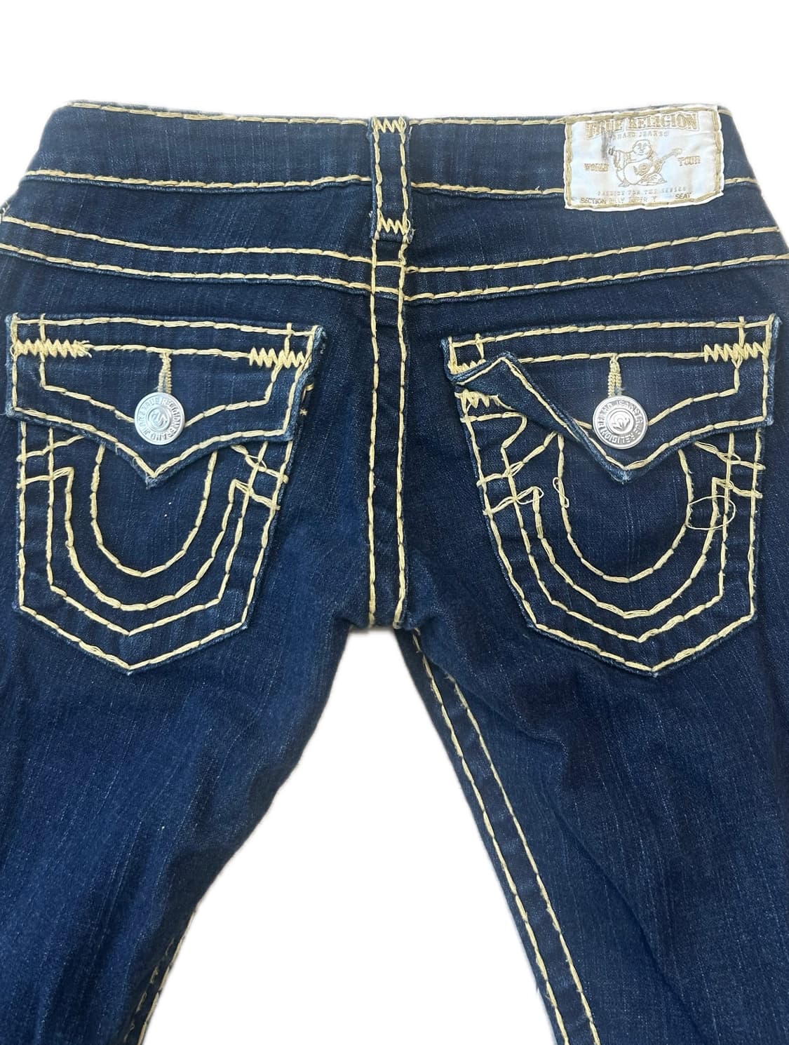 트루릴리전 바지 s 로우라이즈 데님  상품이미지5