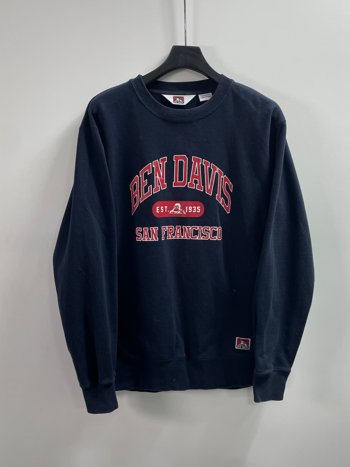 벤데이비스 프린팅 라운드 맨투맨 (on.735) 상품이미지1