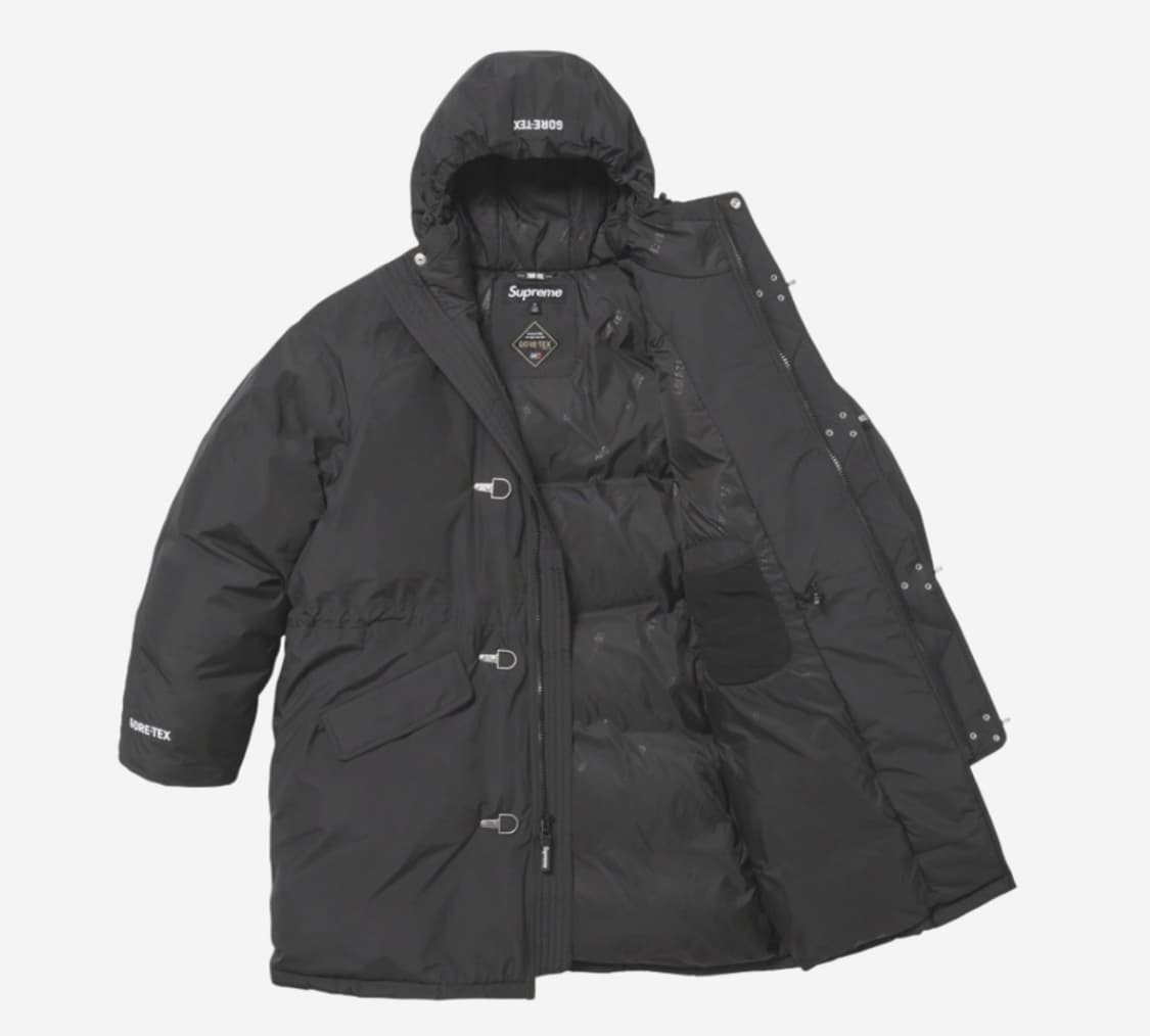 슈프림 고어텍스 700-필 다운 클립 파카 블랙 XL 23FW 상품이미지1