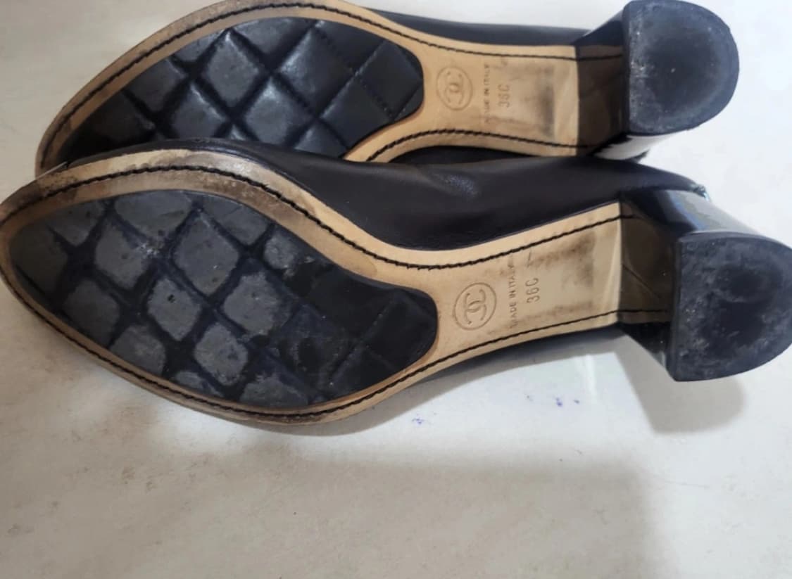 Chanel 밴딩 힐 상품이미지2