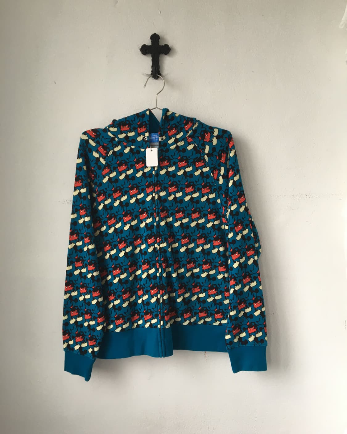 Disney pattern hood zip up 상품이미지2