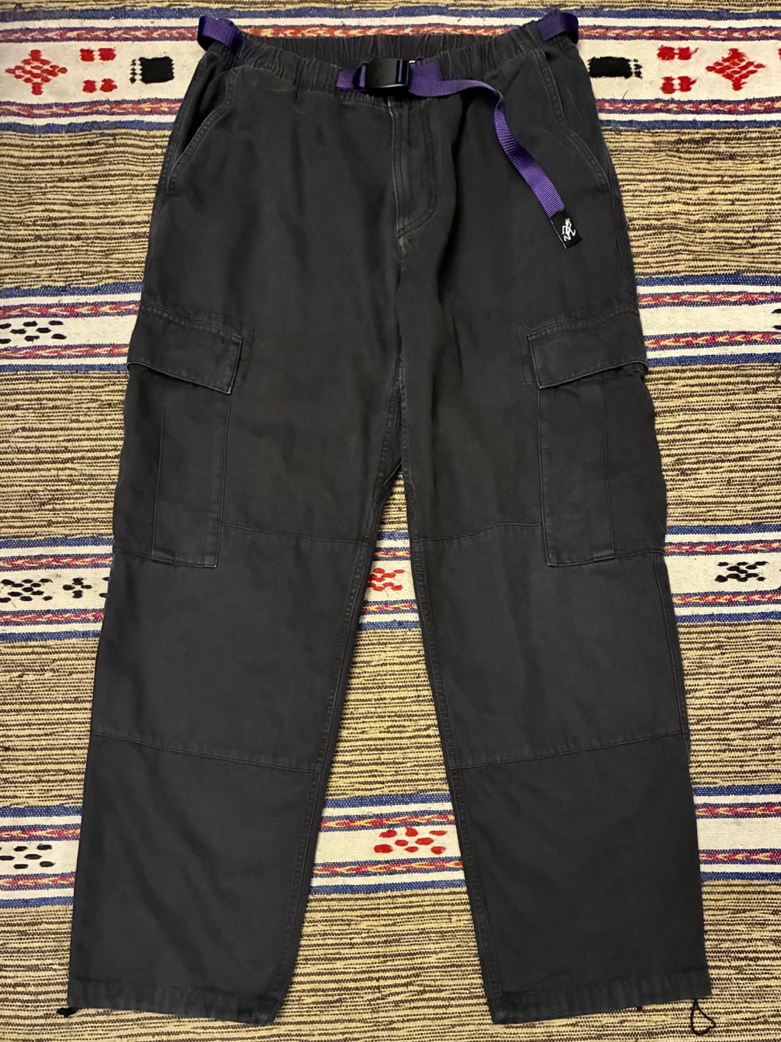 (L/~35)그라미치 코튼 클라이밍 밀리터리 카고팬츠 차콜 상품이미지1