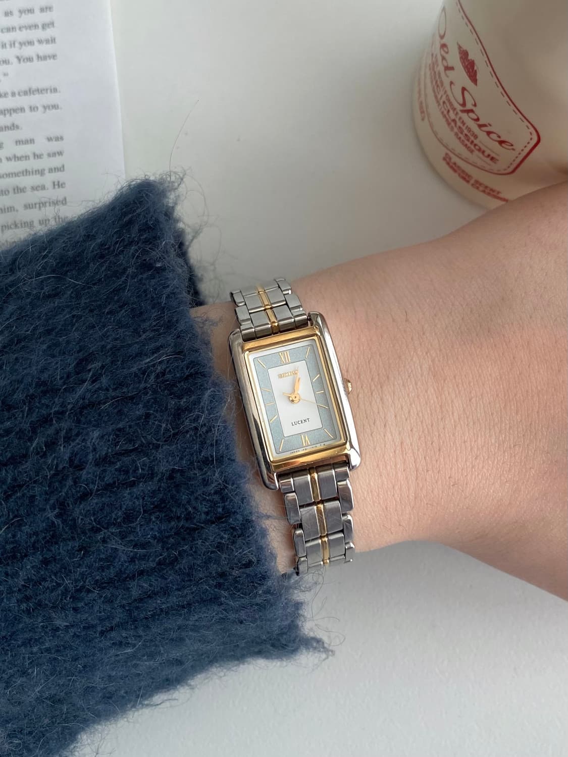 Seiko 세이코 lucent 루센트 스퀘어 쿼츠 레이디스 상품이미지6