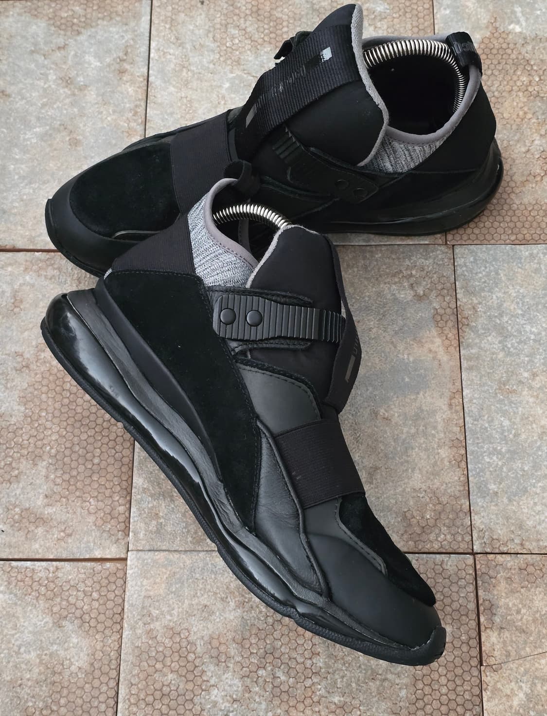 (260)푸마 알렉산더맥퀸 셀 버블 러너 미드 블랙 상품이미지4