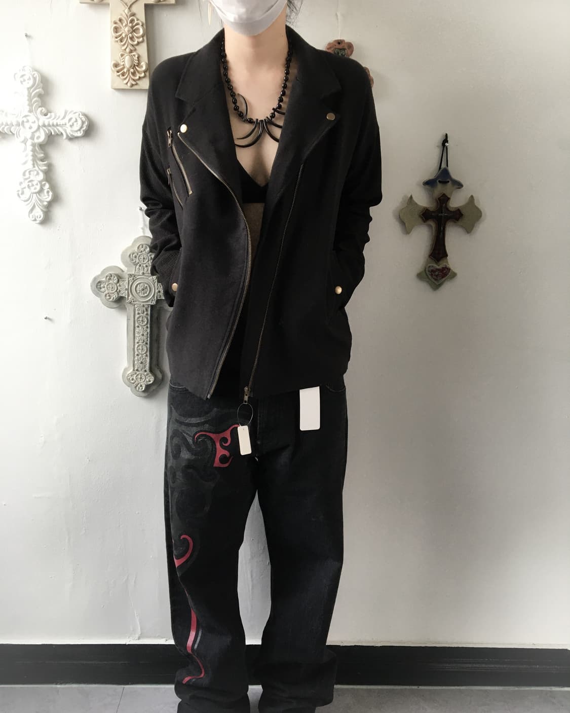 Poly rider jacket 상품이미지1