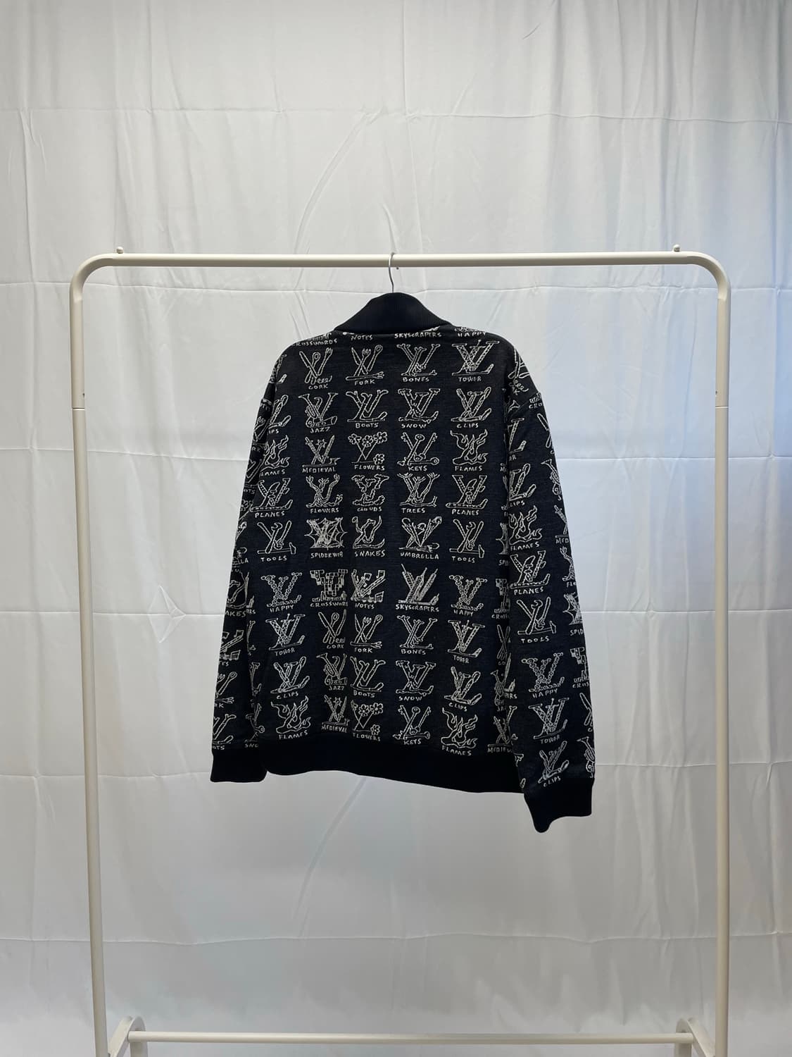 루이비통 LV 카툰 자카드 블루종 집업 자켓 [L] 상품이미지2