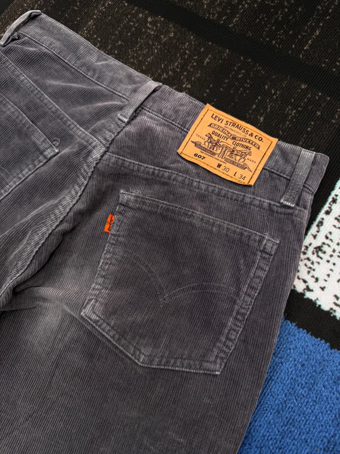 90s 리바이스 607 코듀로이 팬츠 상품이미지5