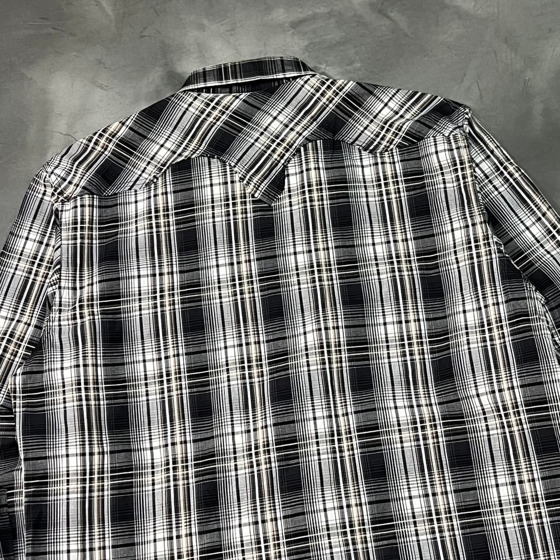  Los Altos Boots 체크 웨스턴 셔츠 y15003 상품이미지5