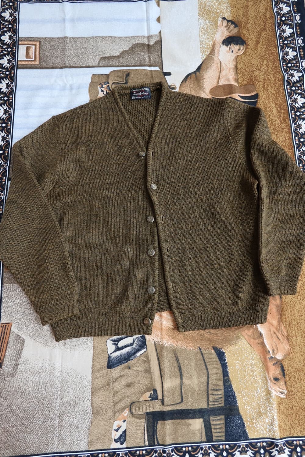 50s 썬더버드 빈티지 가디건 상품이미지1