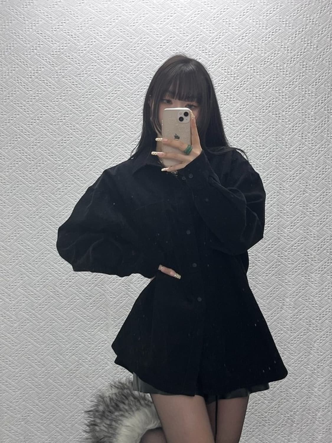 무신사스탠다드 모던 시크 캐주얼 코듀로이 골덴 셔츠 L C09753 상품이미지2