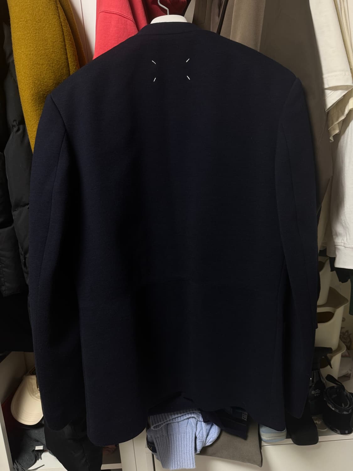 밀라노 스티치 재킷 네이비 (48) 상품이미지3