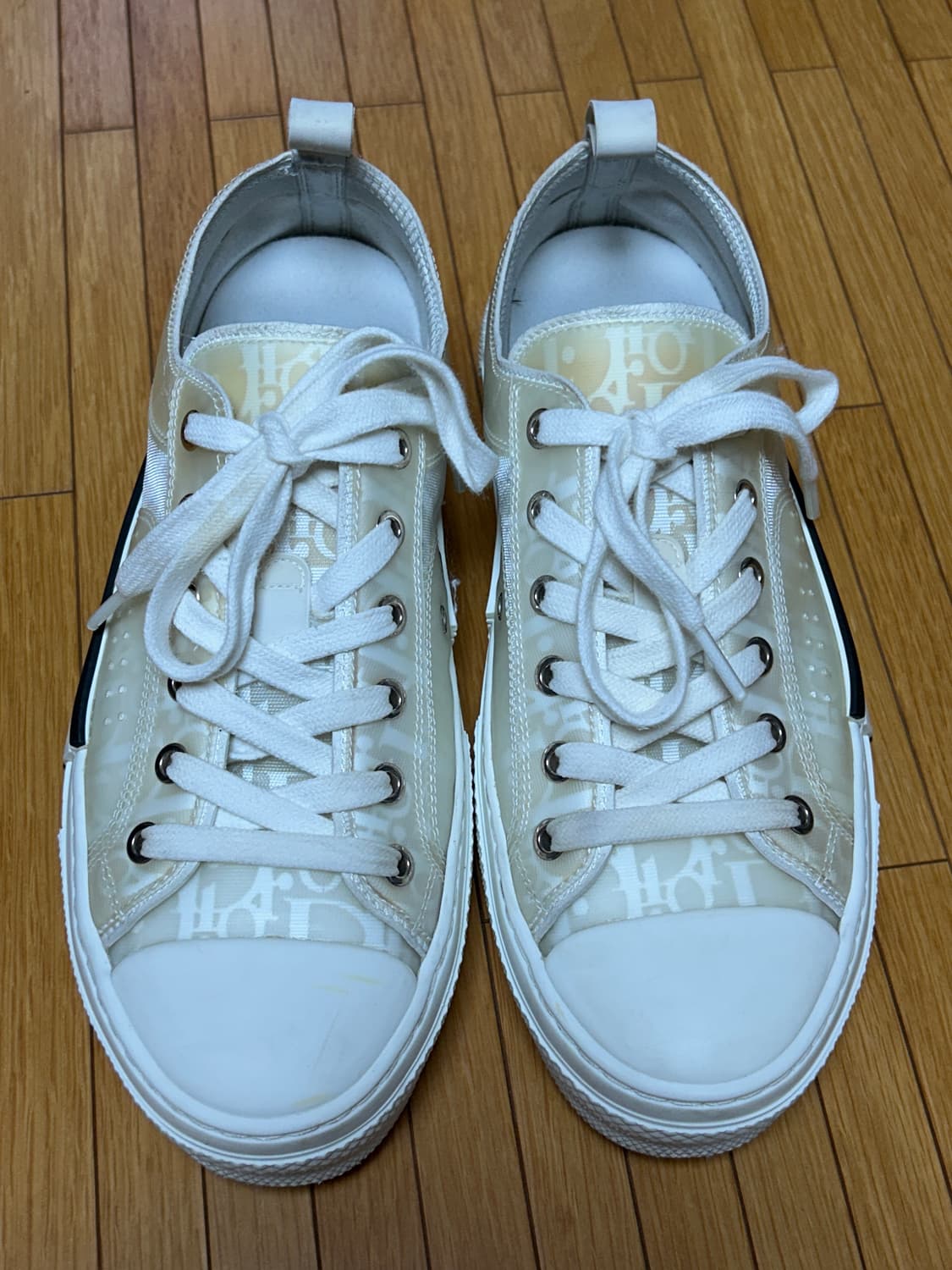 디올 오블리크 캔버스 스니커즈 로우 상품이미지2