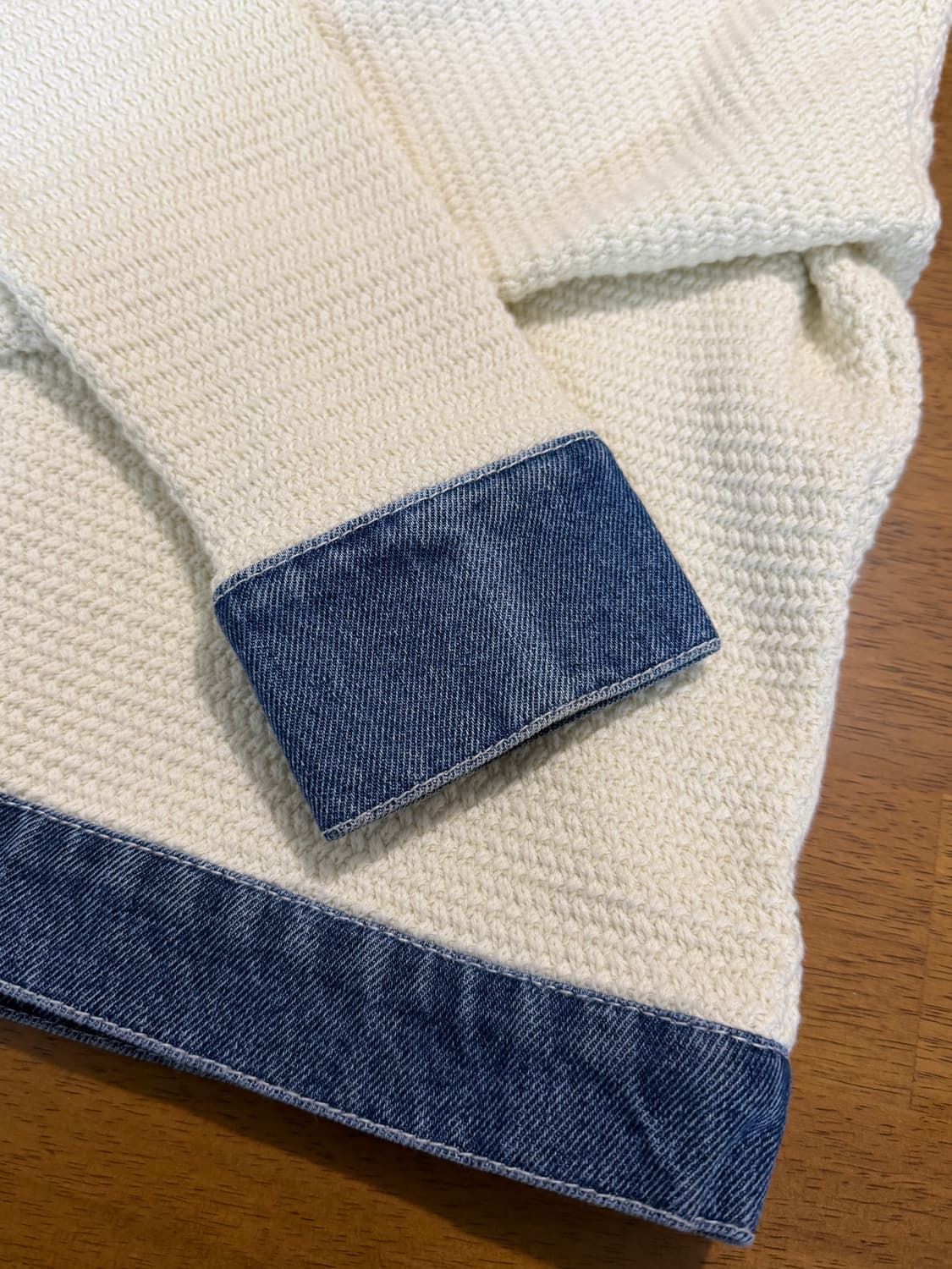 제니 산드로 트위드 데님 자켓 상품이미지6