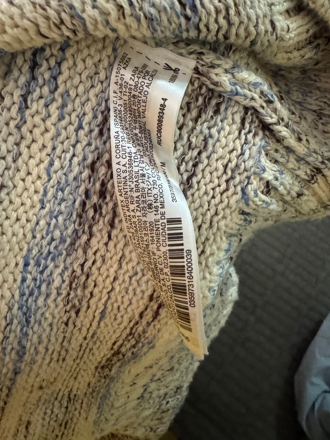 자라 니트 상품이미지3