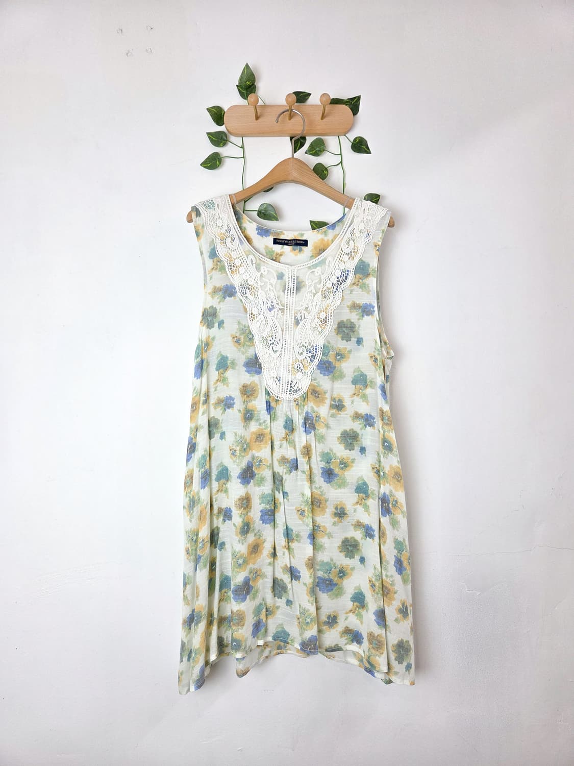 수채화 플라워 원피스 상품이미지1