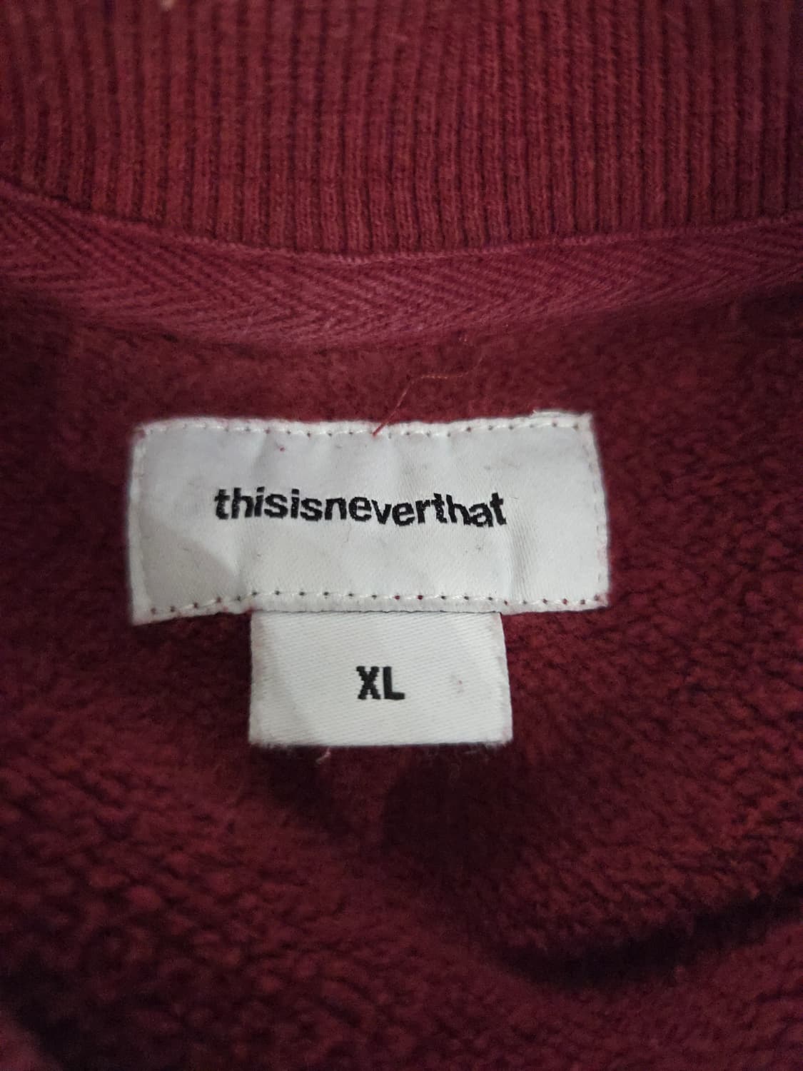 thisisneverthat 디스이즈네버댓 자수 로고 맨투맨 상품이미지8