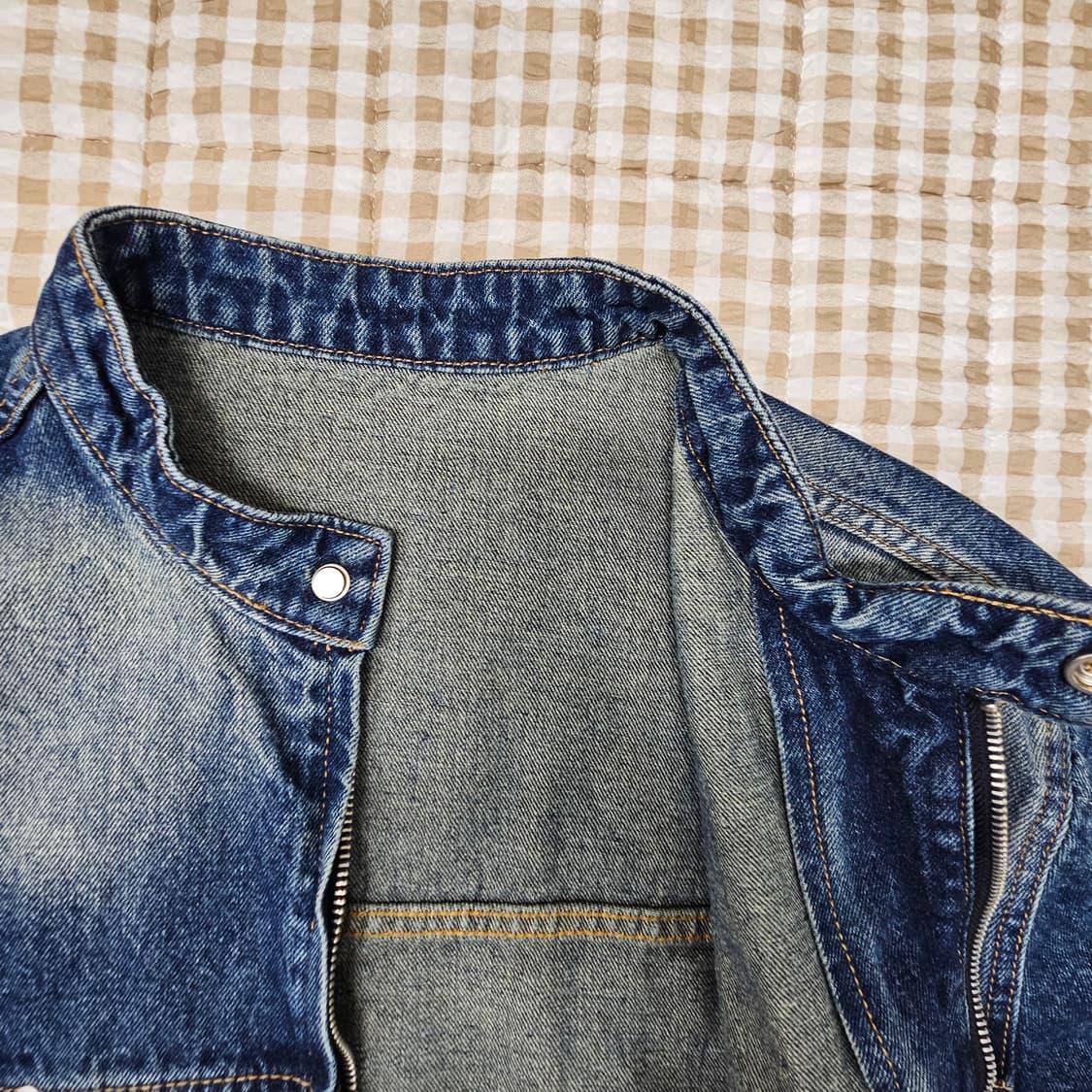라퍼지스토어 워싱 데님 청자켓 남자100 상품이미지8