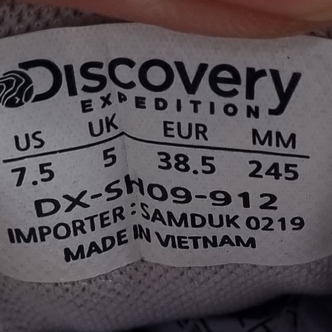 디스커버리 버킷 디워커 운동화245 상품이미지6