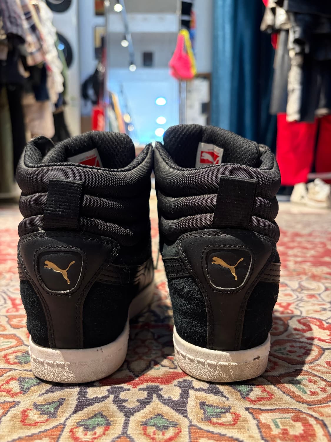 푸마 스웨이드 클래식 웨지 스니커즈 상품이미지2