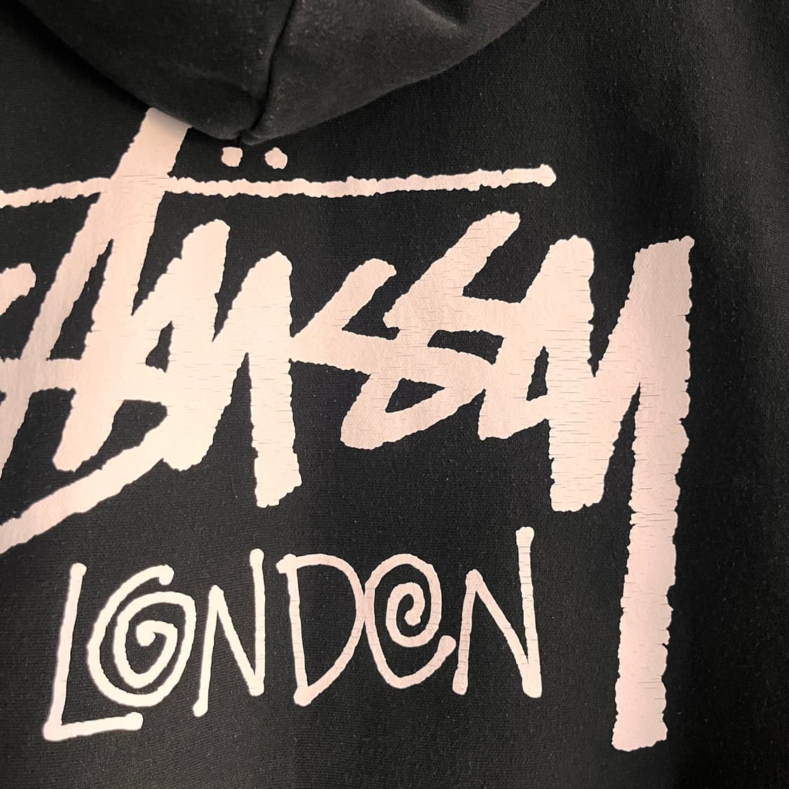 [XL] 스투시 런던 후드 블랙 상품이미지3