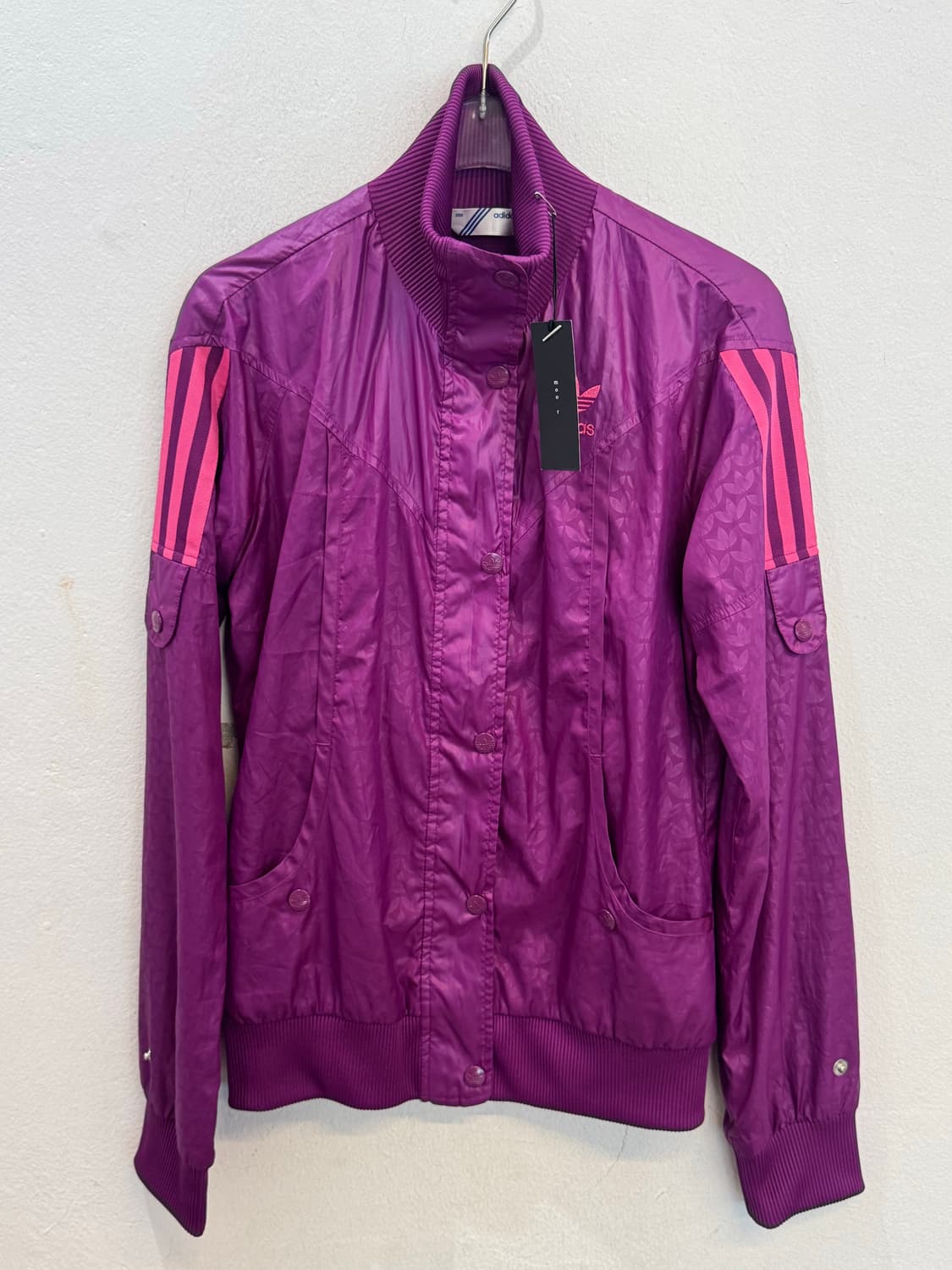 Adidas Purple Trefoil Logo Vintage Track 상품이미지1