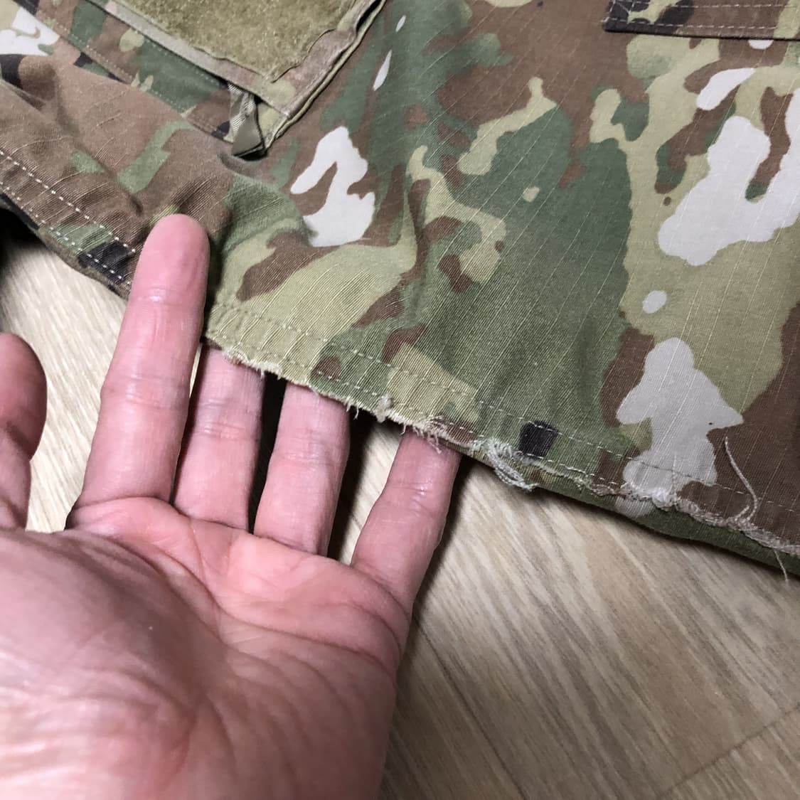 (XL-R) 미군 US ARMY OCP 멀티캠 컴뱃 자켓 상품이미지2