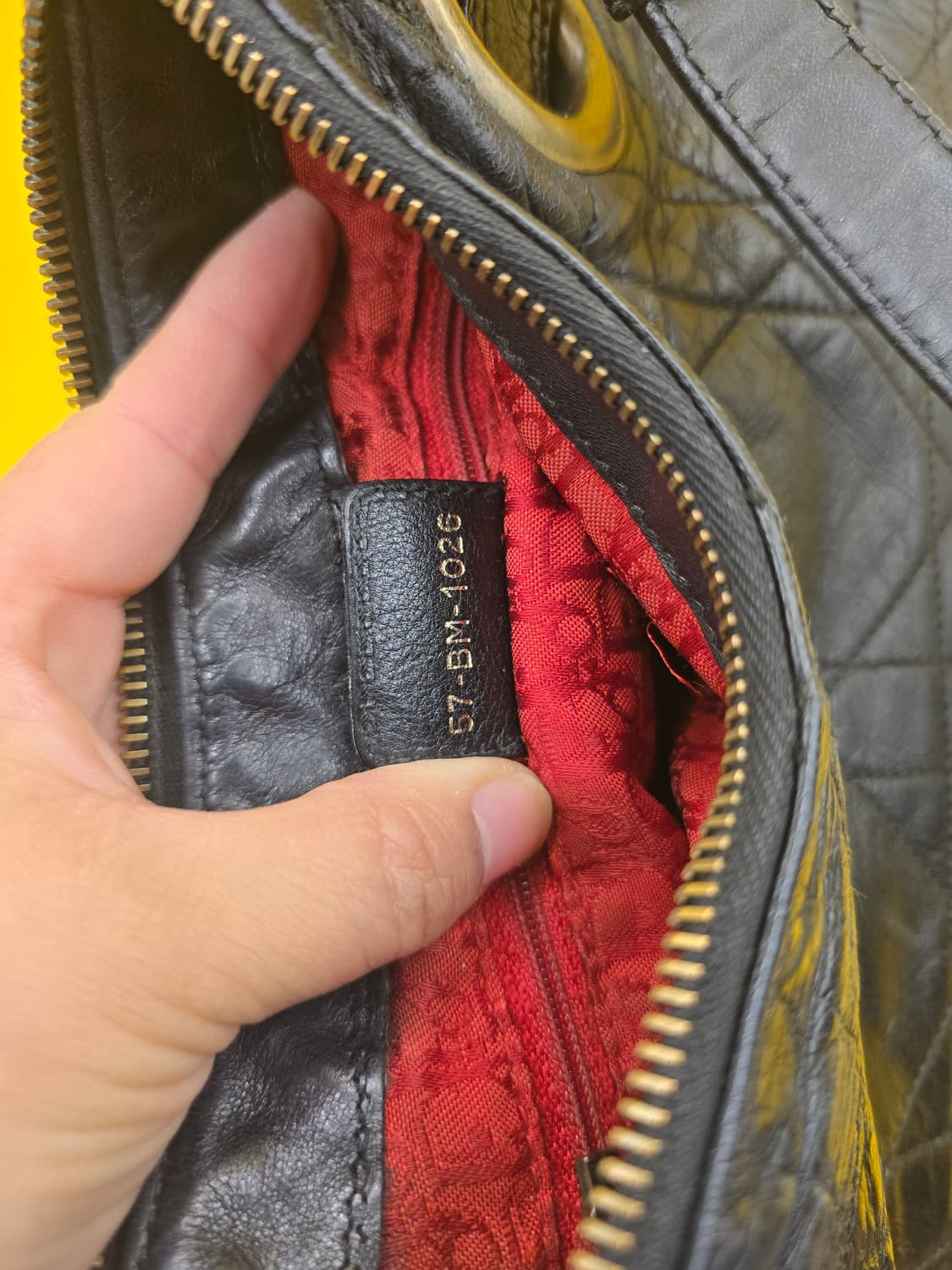 정품 디올 가우초라인 빈티지 숄더백 상품이미지8