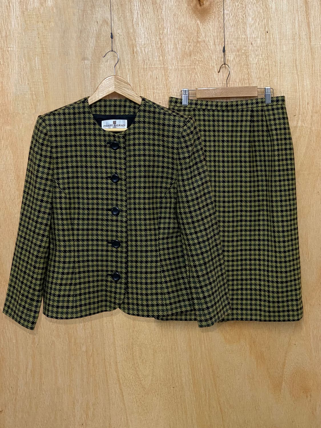 80's BALMAIN gun club check set up 발망 셋업 상품이미지3