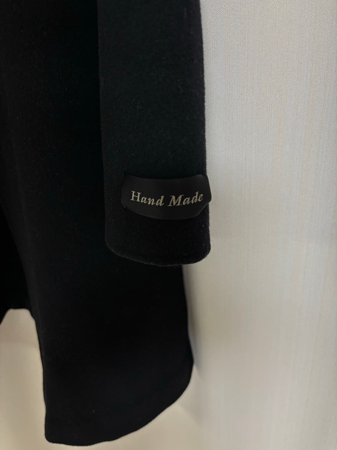 레노마 블랙 핸드메이드 코트 레노마 코트 여성 상품이미지3