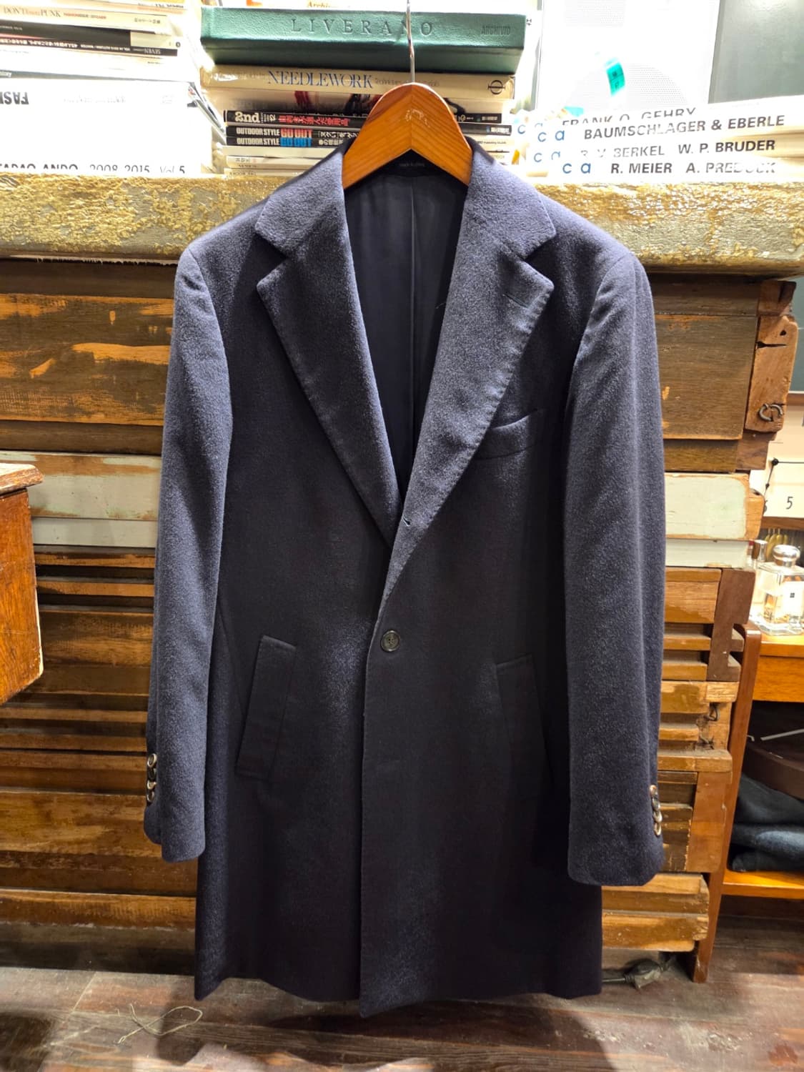 수트서플라이 캐시미어코트 상품이미지1