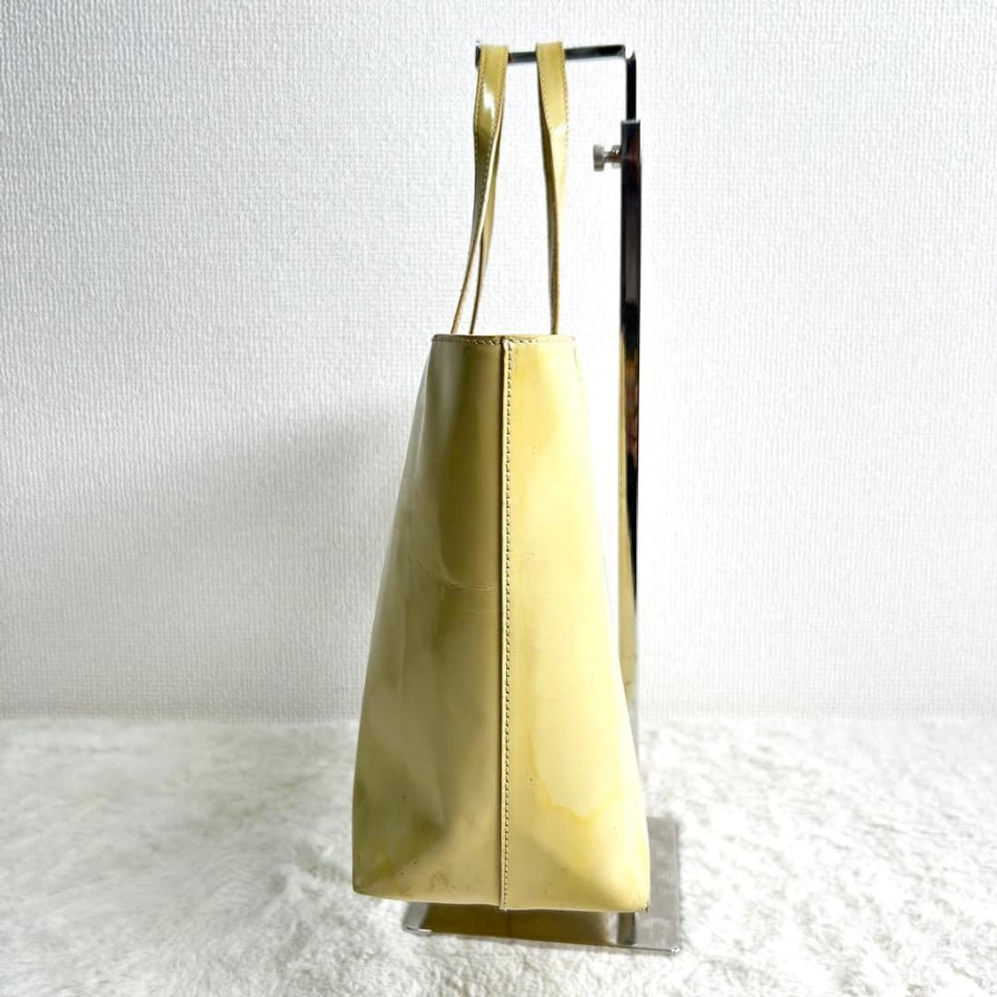 프라다 레더 토트백 옐로우 00s y2k 상품이미지4