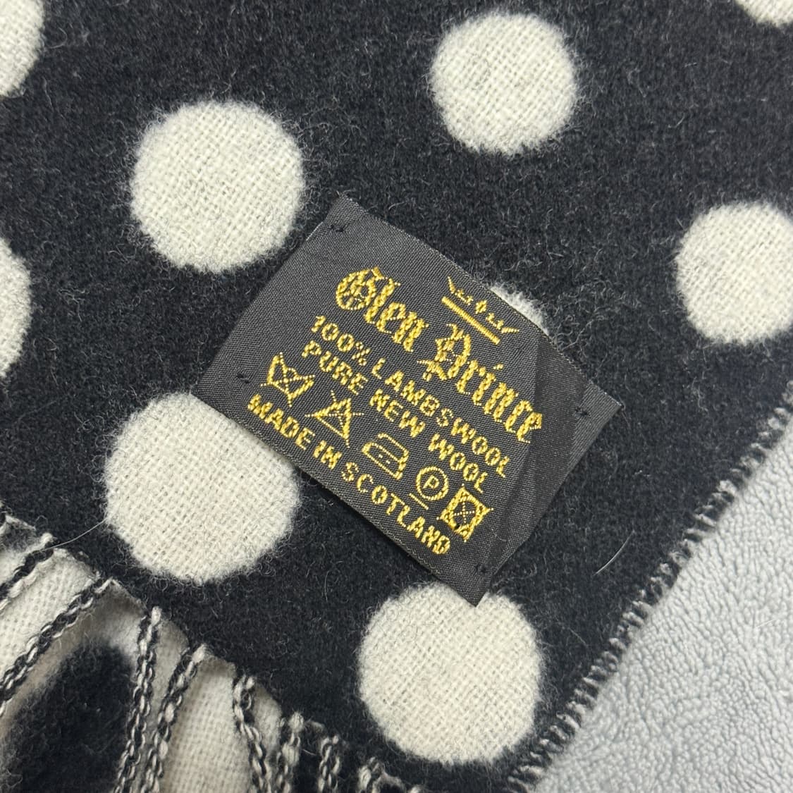 글랜프리스 리버시블 도트 스카프 상품이미지2