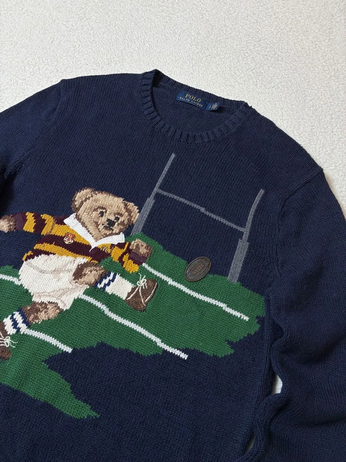 폴로 랄프로렌 신형라벨 럭비 플레이어 베어 니트 PN7303 상품이미지2