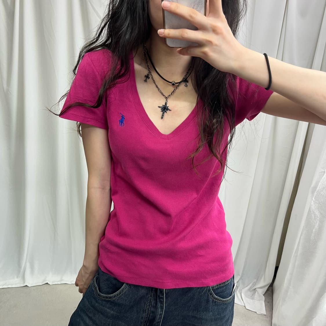 Polo pink T-shirts 상품이미지3