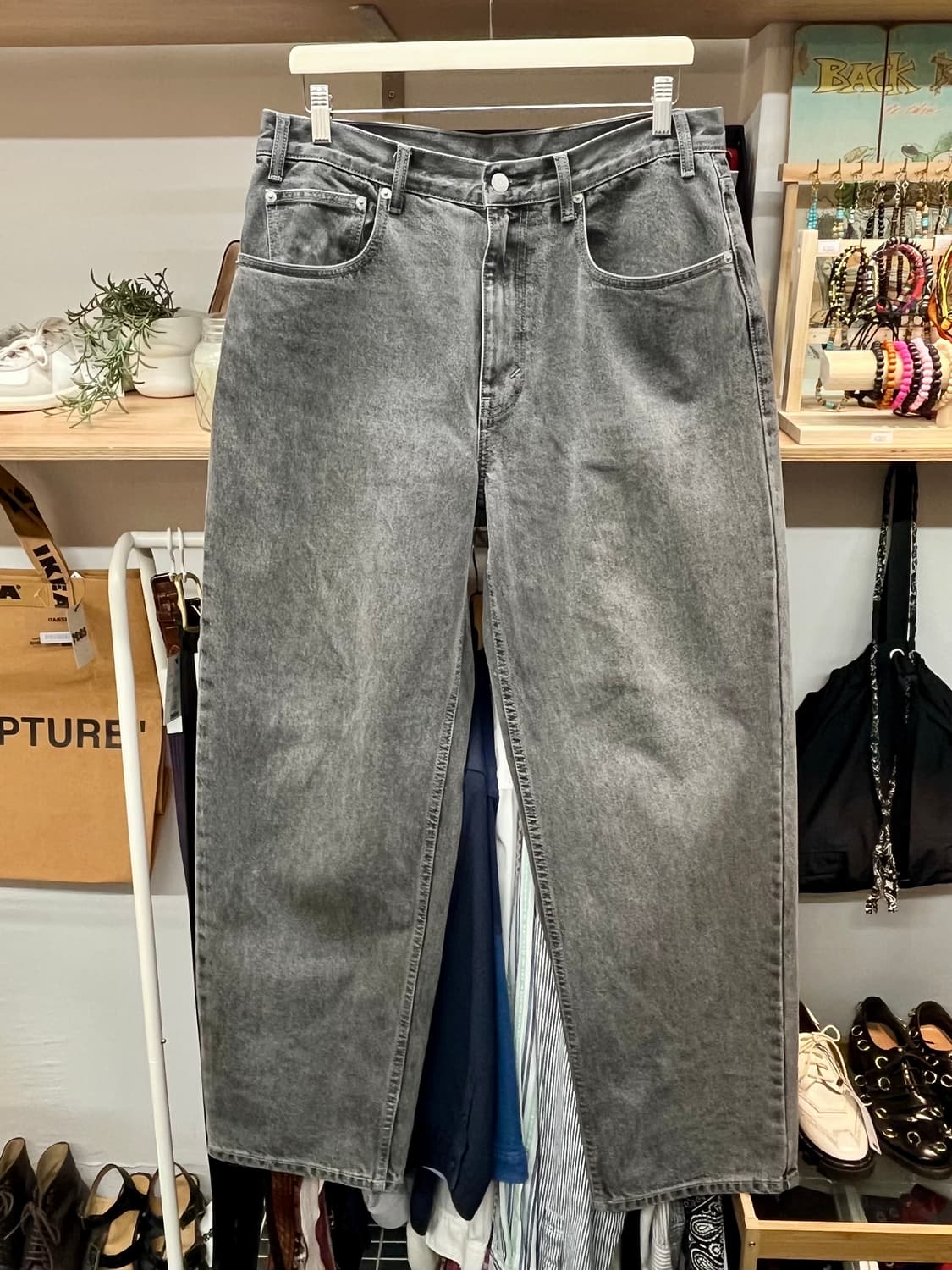 [34~35] 디스이즈네버댓 릴렉스핏 그레이 데님진 L 상품이미지1