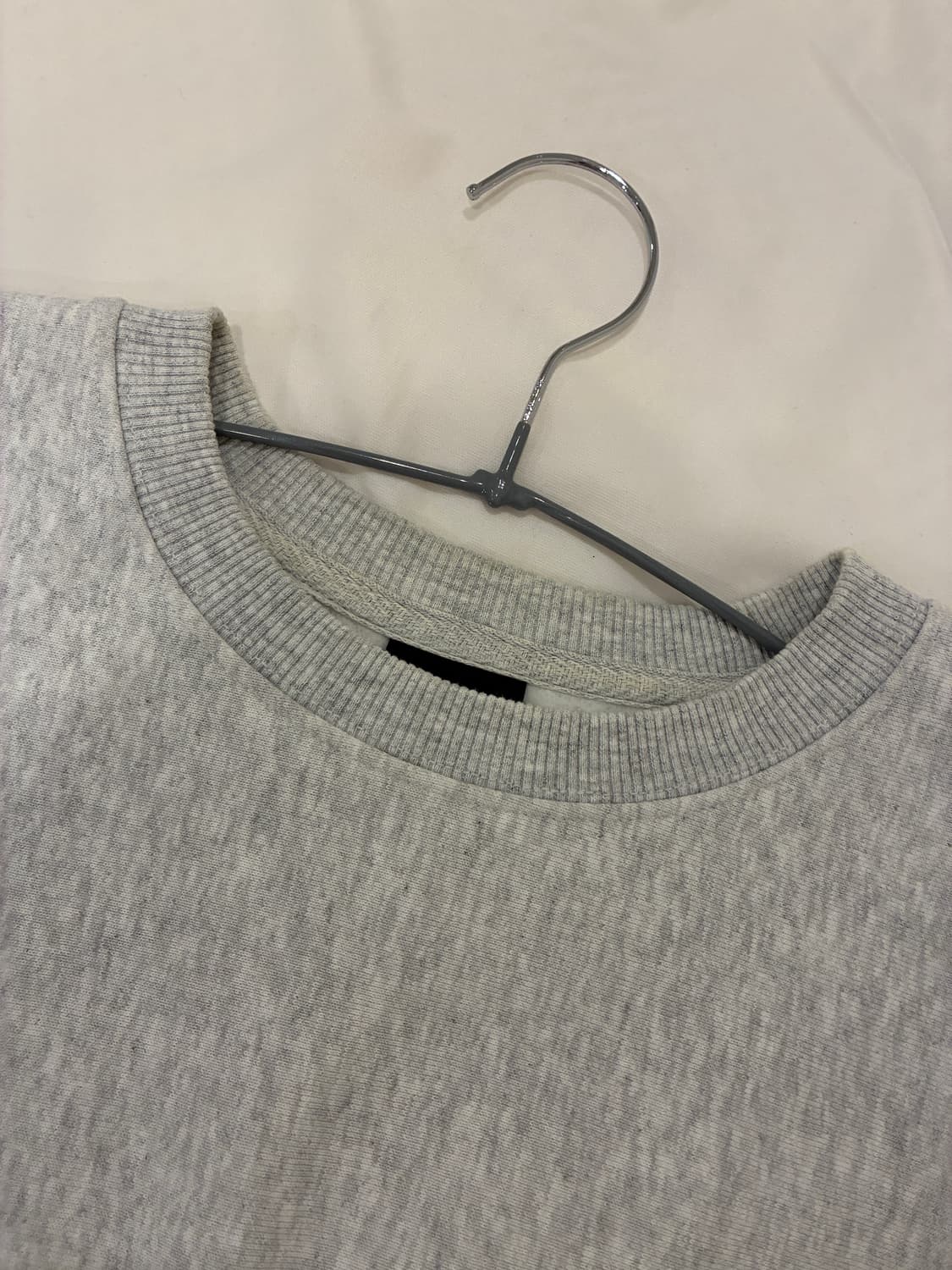 스투시 베이직 크루넥 맨투맨 애쉬 헤더 상품이미지6