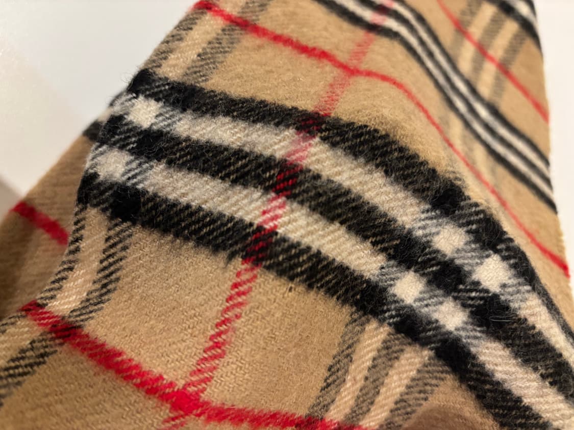 버버리 클래식 체크 울 머플러 상품이미지6