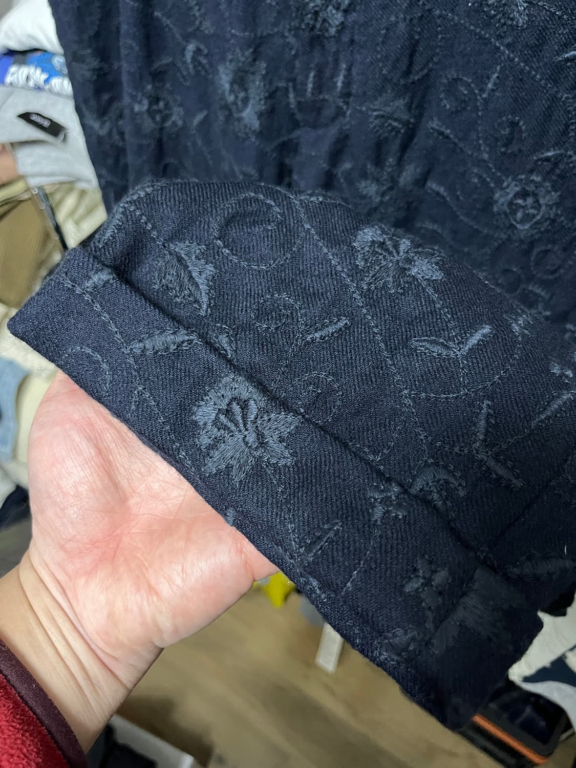 엔지니어드 가먼츠 플로럴 자가드 팬츠 상품이미지3