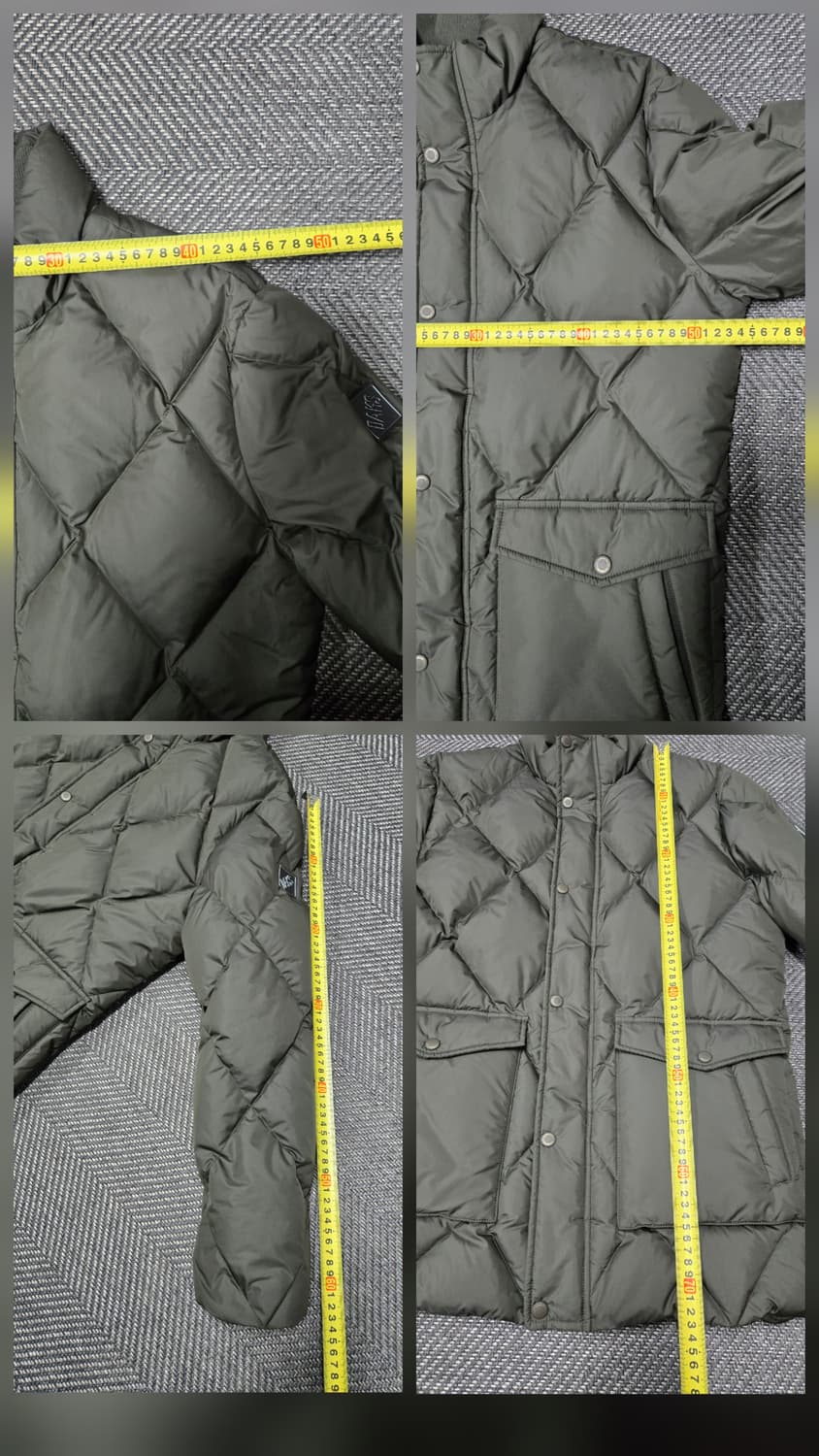 닥스골프 카키 구스다운 점퍼 상품이미지7